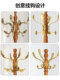 实木衣帽架落地卧室挂衣架家用立式衣服收纳架简约现代客厅挂包架