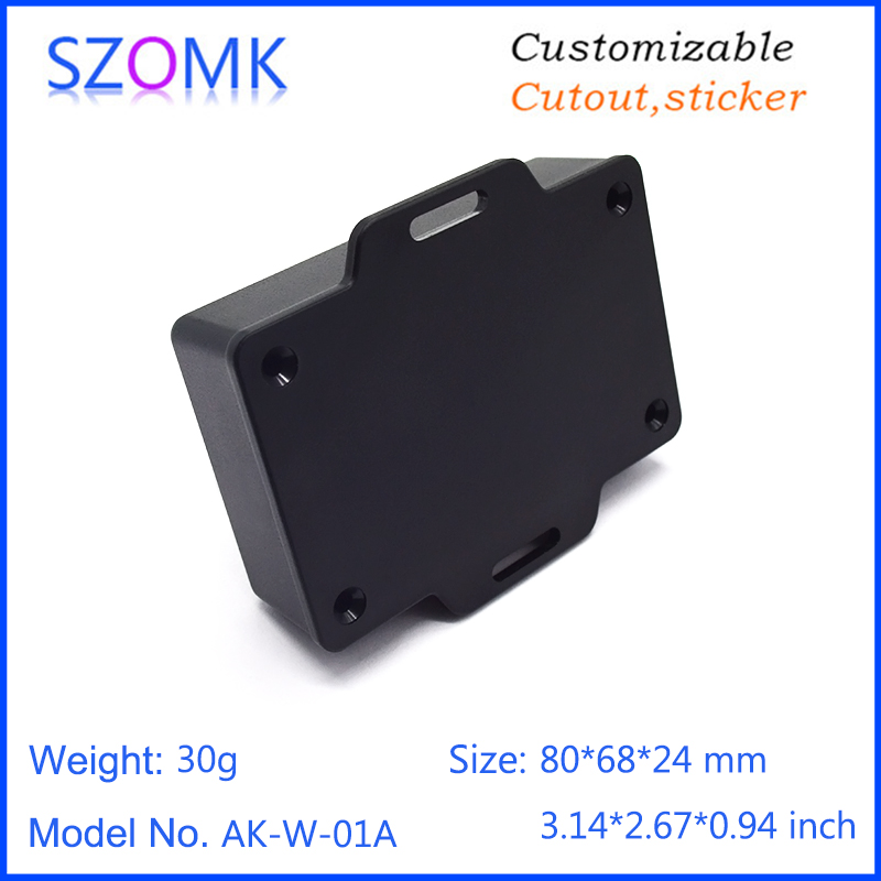 81*68*24mm with ear type plastic shell wall-mounted controller shell High-grade instrument shell AK-W-01a