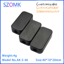 Customized processing standard industrial instrument wire box electronic module shell junction box full new material plastic shell S46