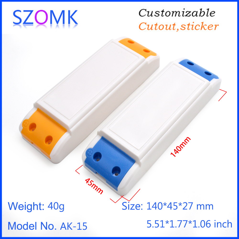 140 * 45 * 29 power protection driven power supply plastic housing constant flow LED flame retardant PC plastic housing AK-15