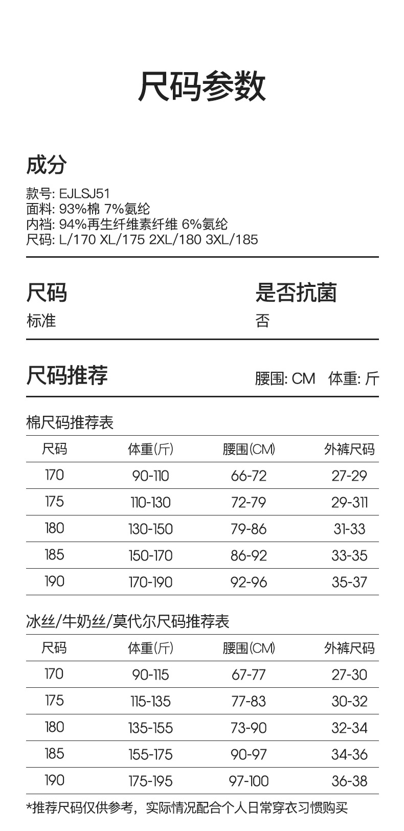 古今 60支长绒棉 无痕平角裤 3条装 图11