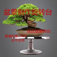 Bonsai Make Tool Bonsai, создающий вращающийся поворотный стол Bonsai Live Turmable Turging, а цветочная композиция - это практичная и бесплатная доставка