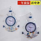 Средиземноморские маленькие висящие часы для жилой комнаты мебель