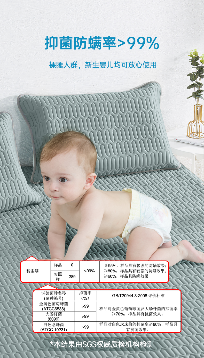 泰国进口 nittaya 云母冰丝系列 乳胶凉席 图7