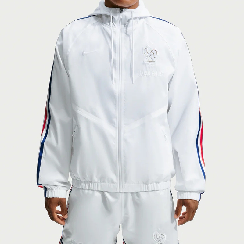 Nike X Jacquemus X French Team Nike Collaboration World Cup Men's and Women's Long-Sleeve Jacket New Model