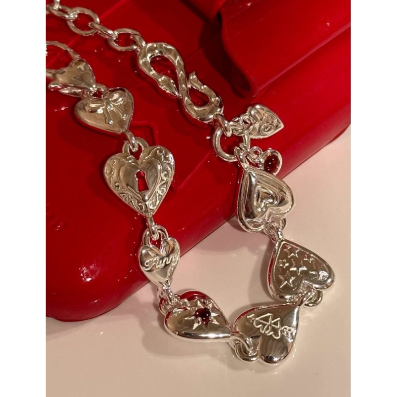Heart-Shaped Snake Vintage Bracelet Heavy-Duty Bracelet