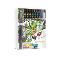 British Chameleon Pens Chameleon Painting Pen Mark Children's Day Gift Comic Pen Watercolor Pen
