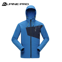 Alpinie mens spring autumn style outdoor soft shell jacket windproof jacket waterproof and breathable mountaineering riding submachine clothes