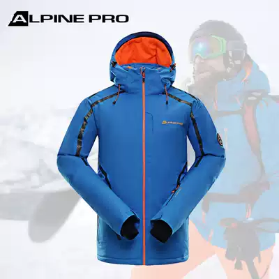 Alpine NI outdoor autumn and winter men adult ski suit waterproof warm mountaineering suit single double ski top