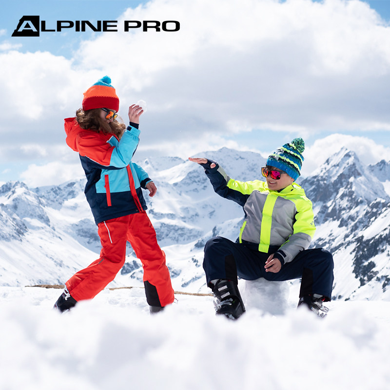 Alpine Ni winter children PTX waterproof warm padded cotton ski suit parent-child ski suit