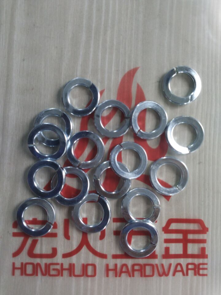 Macro Fire Saddle Type Spring Washers DIN128A DIN128A M30 Blue And White Zinc Deplacer Cushion A Type Of Saddle Cushion Galvanized