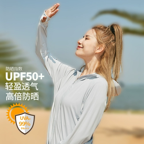 Летняя одежда для защиты от солнца, тонкая дышащая куртка, шелковый кардиган, защита от ультрафиолета