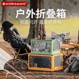 Дорожный складной портативный ящик для хранения, палатка для кемпинга, снаряжение, посуда, сумка-органайзер