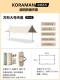 [【PU防晒款-方形流沙金】【大号3*5米】]