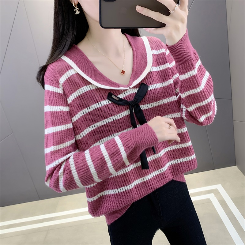 Autumn dress 2022 new women's dress lady sweater lady loose knitted sweater thin autumn coat thin