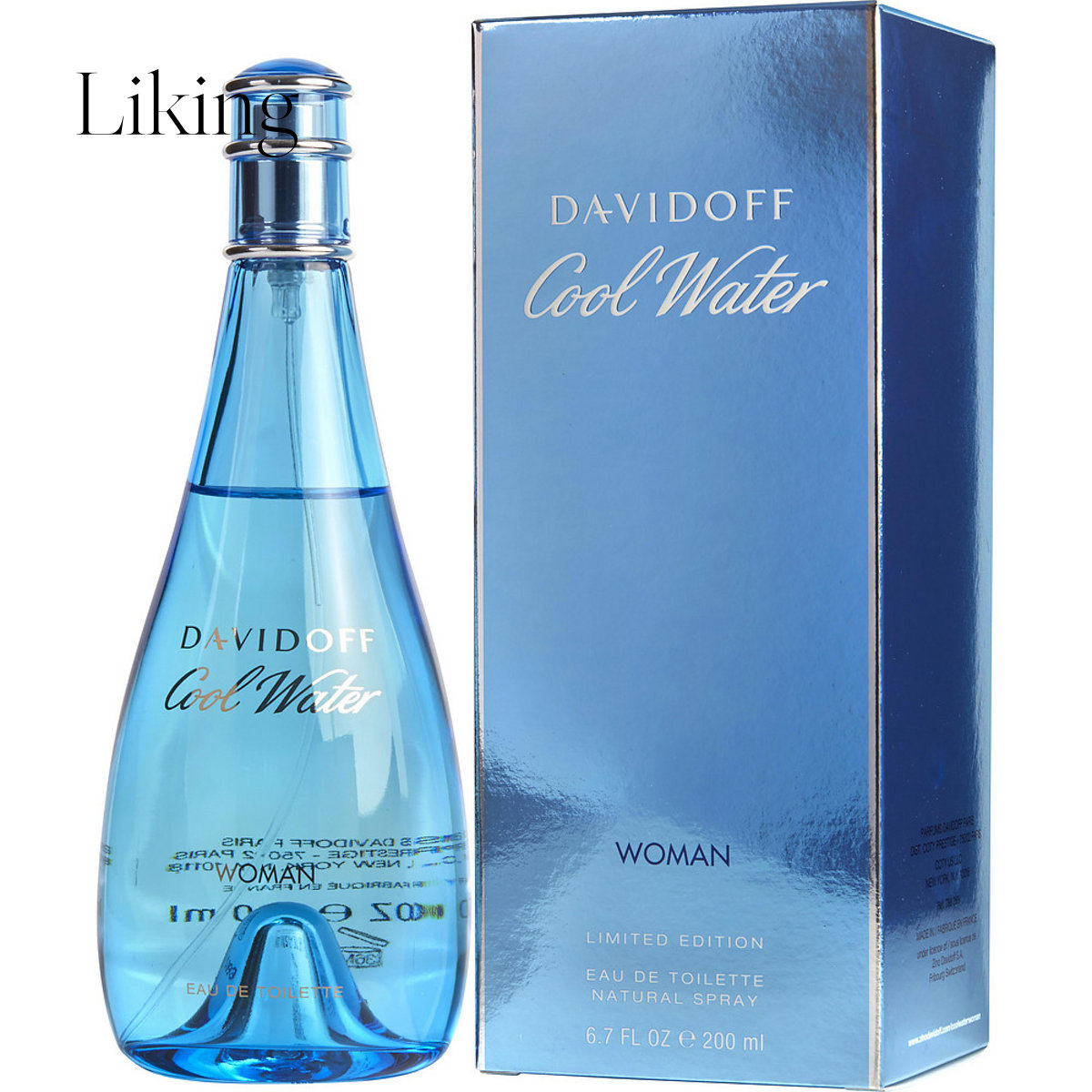 davidoff 大卫杜夫 Cool Water 女士淡香水EDT 200ml