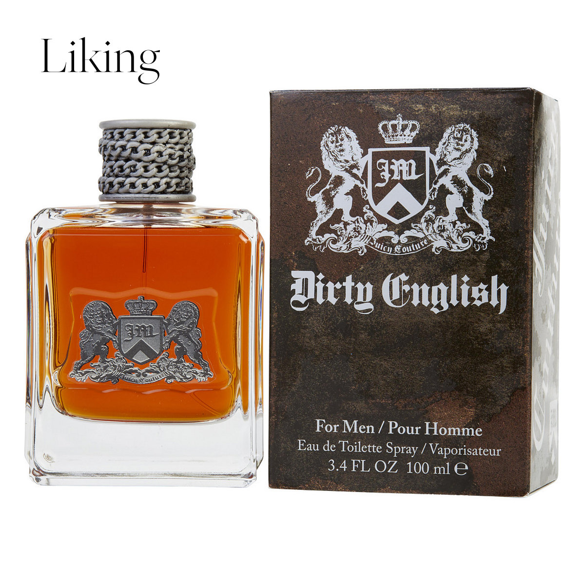 Juicy Couture 男士Dirty English淡香水喷雾 3.4盎司