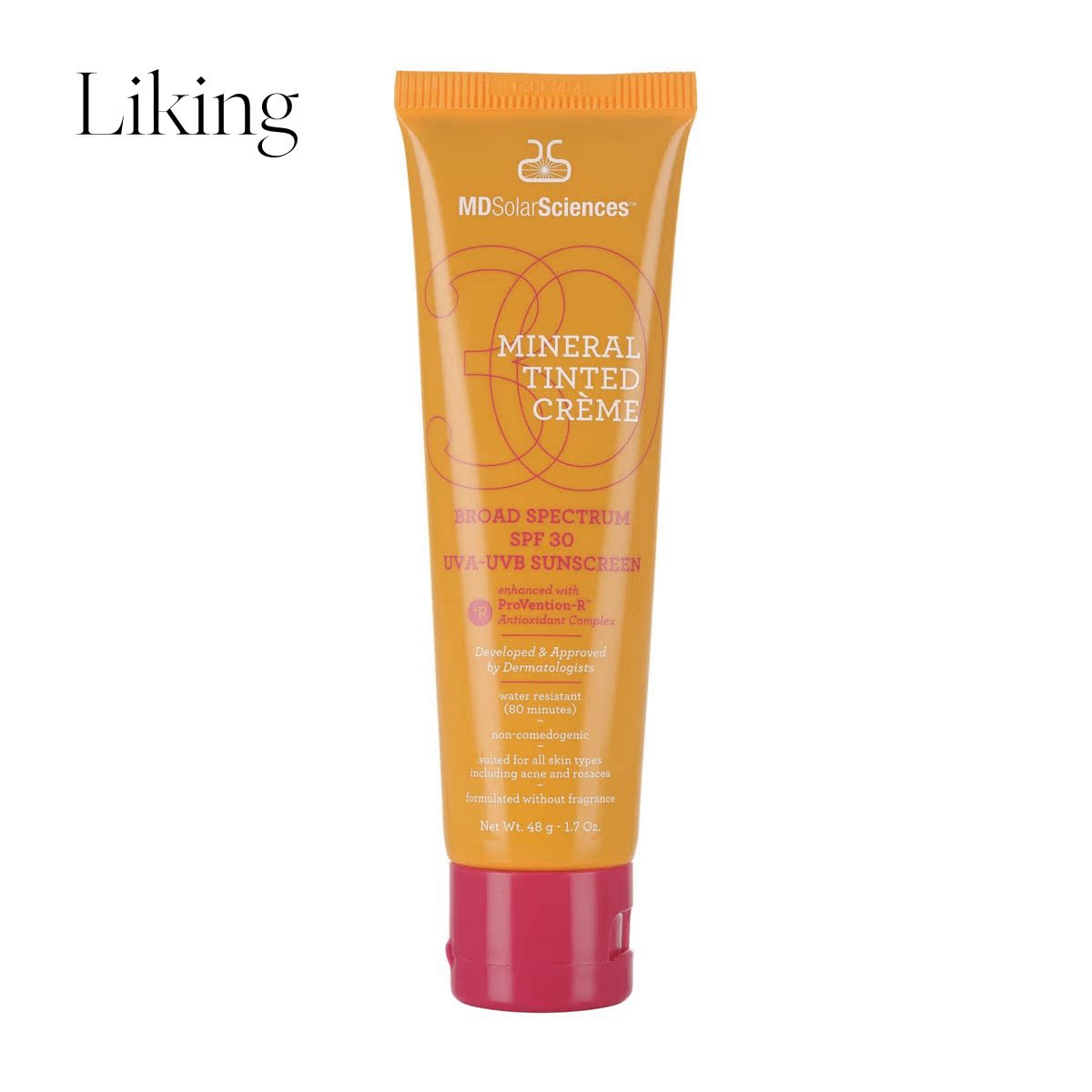 MDSolarSciences 矿物质防晒霜SPF 30 ( 48 g / 1.7 盎司)    隔