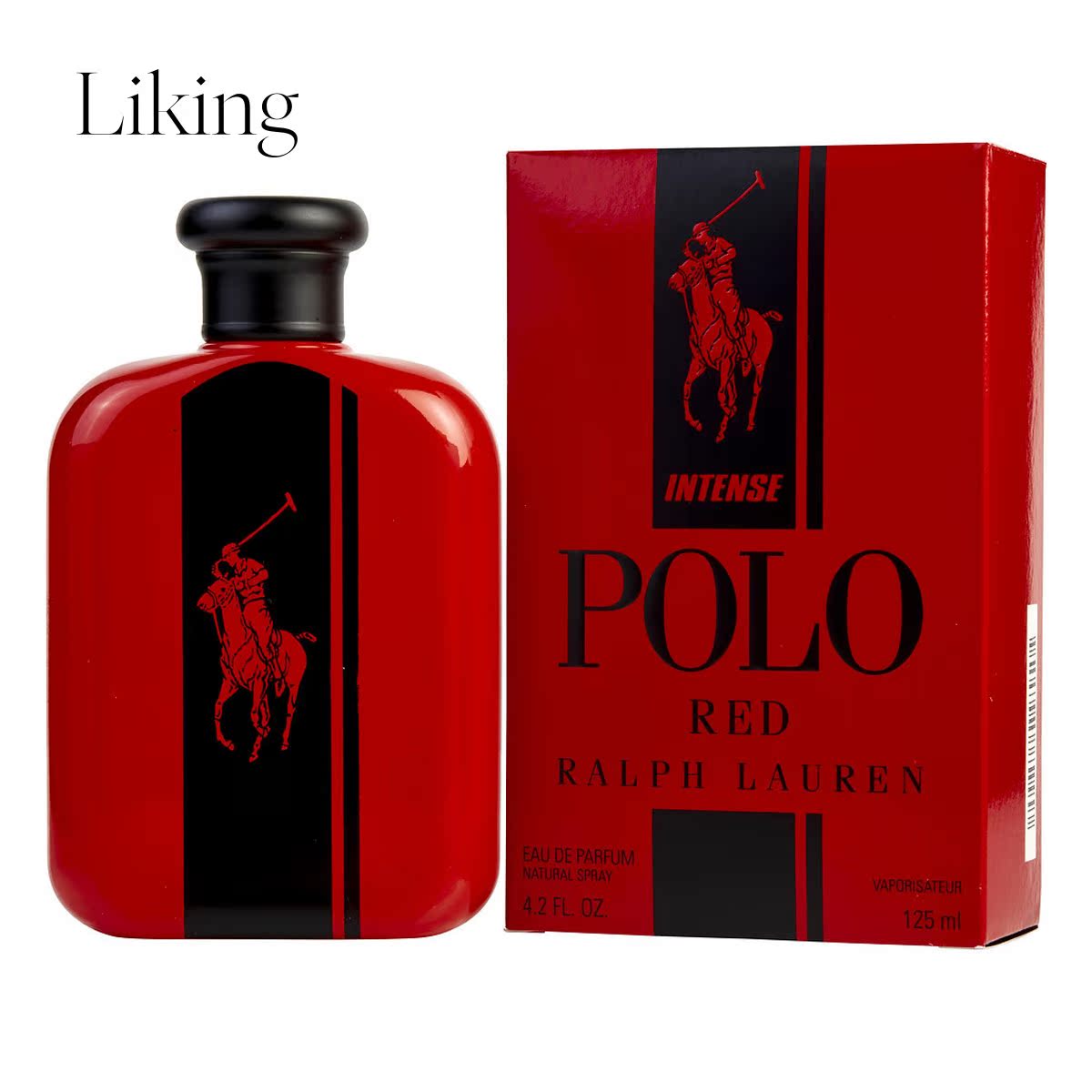 Ralph Lauren男士Polo Red Intense 香水喷雾 4.2盎司