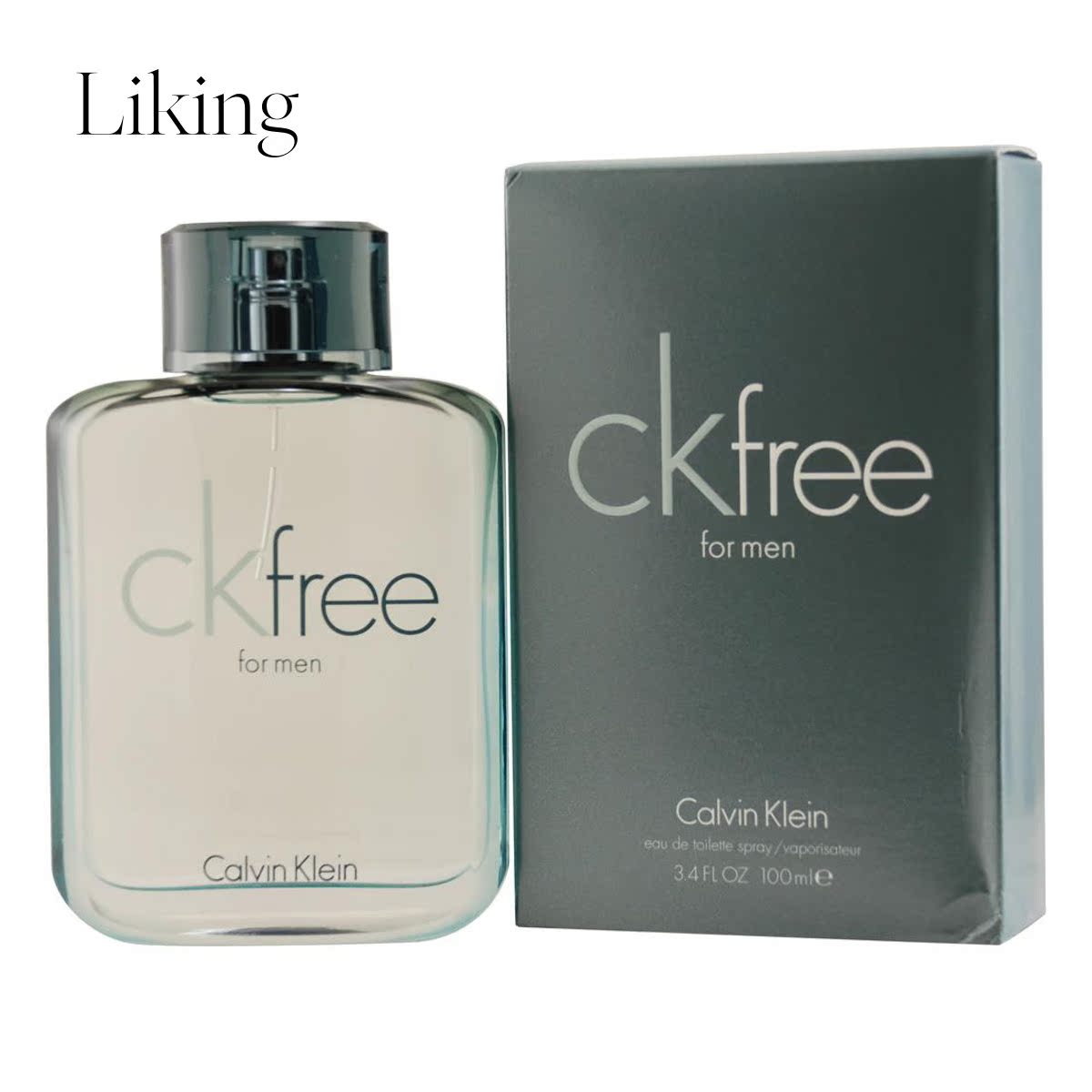 Calvin Klein时尚Ck Free系列男士香水 3.4盎司