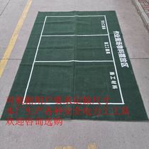 Tool placement cloth standardized work power construction thickened canvas floor mat moisture-proof and wear-resistant tool material placement