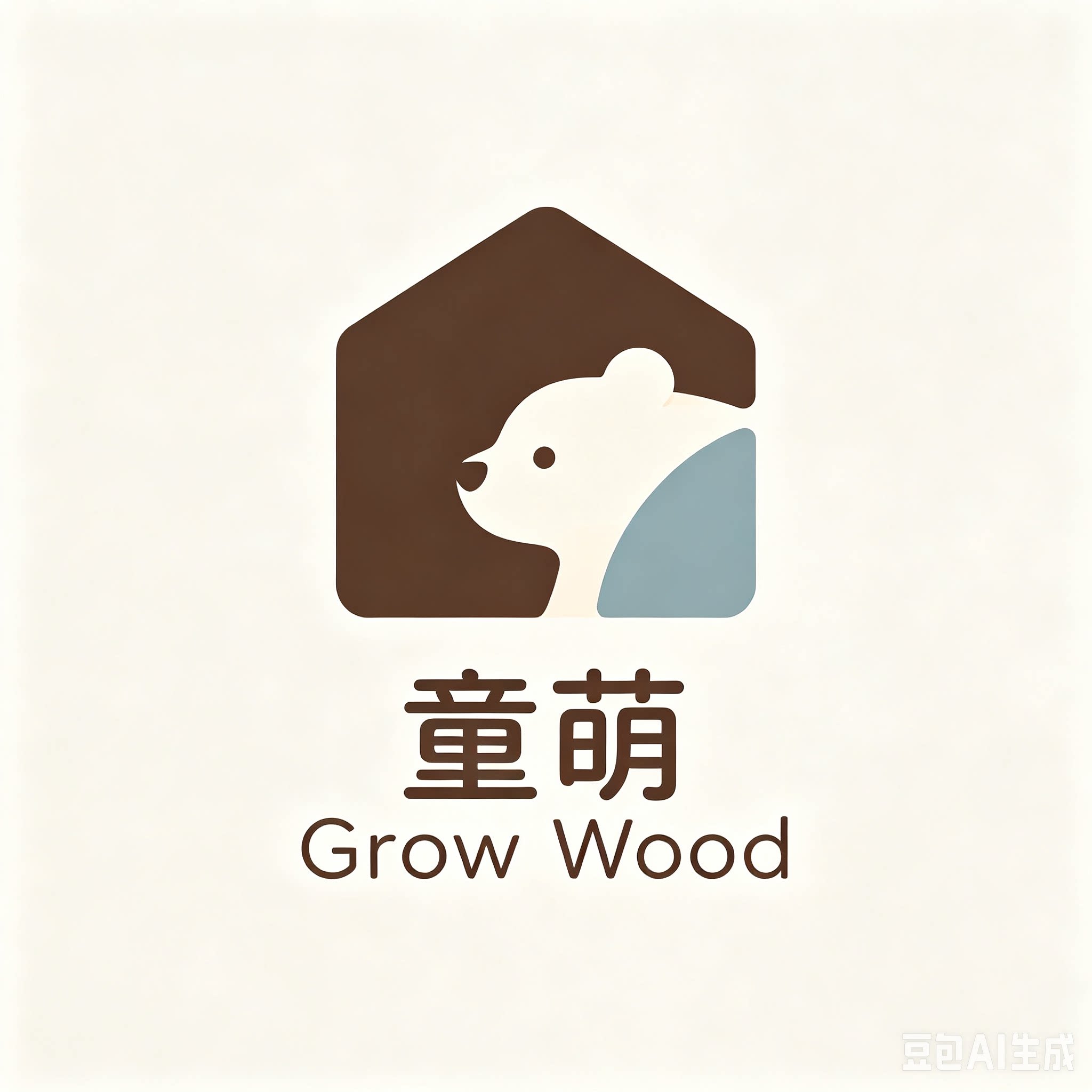 童萌Grow Wood的LOGO