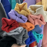 Мужской демисезонный трикотажный свитер с круглым воротником, удерживающая тепло базовая приятная телу парная одежда для влюбленных, увеличенная толщина