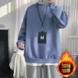 Tide, утепленная зимняя трендовая толстовка, оверсайз, 2020, в корейском стиле