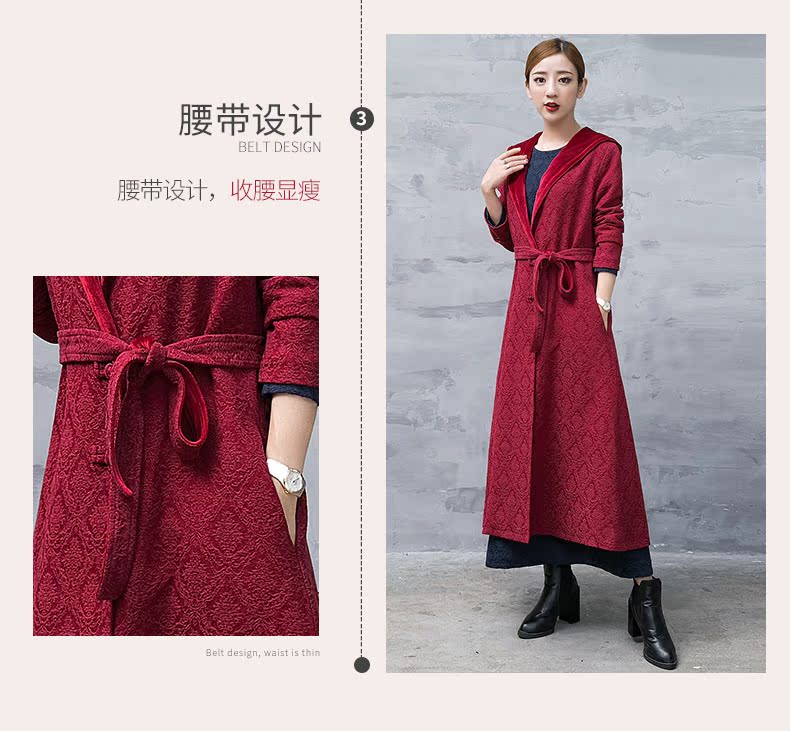 Trench pour femme XTRF LIN  XIANGTANG SPINNING en Coton - Ref 3226121 Image 12