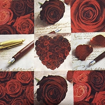 Tuantuan round handmade butterfly Cuban special napkin flower fruit 2192 collage painting special paper import