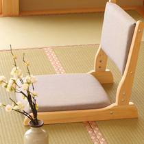 Disc-leg beating chair simple tatami bed with back chair floating window bed upper seat Zen chair small chair short foot and strong grown-up