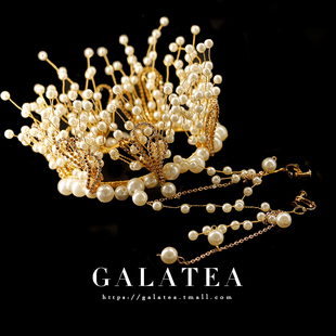 crown tiara bride korean marriage baroque adult ceremony birthday goddess 18 years old ear clip princess crown