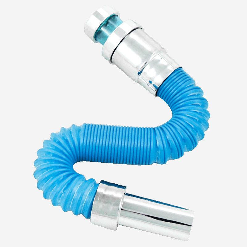 Washbasin Sewer Deodorant Down Water Pipe Washbasin Face Basin Hoses Drain Accessories Leaky Plug Pipe Stainless Steel