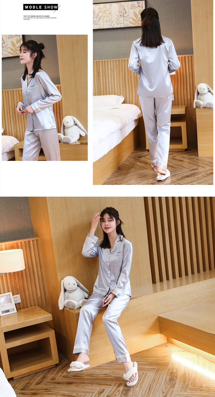 Pyjama pour femme en Polyester Polyester  à manches longues - Ref 2987752 Image 21