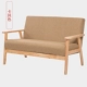 Nordic đơn giản đơn đôi ba ghế sofa ghế vải thuê một căn hộ nhỏ đơn giản kiểu Nhật cát đỏ tiền hairnet - Ghế sô pha sofa gỗ nguyên khối