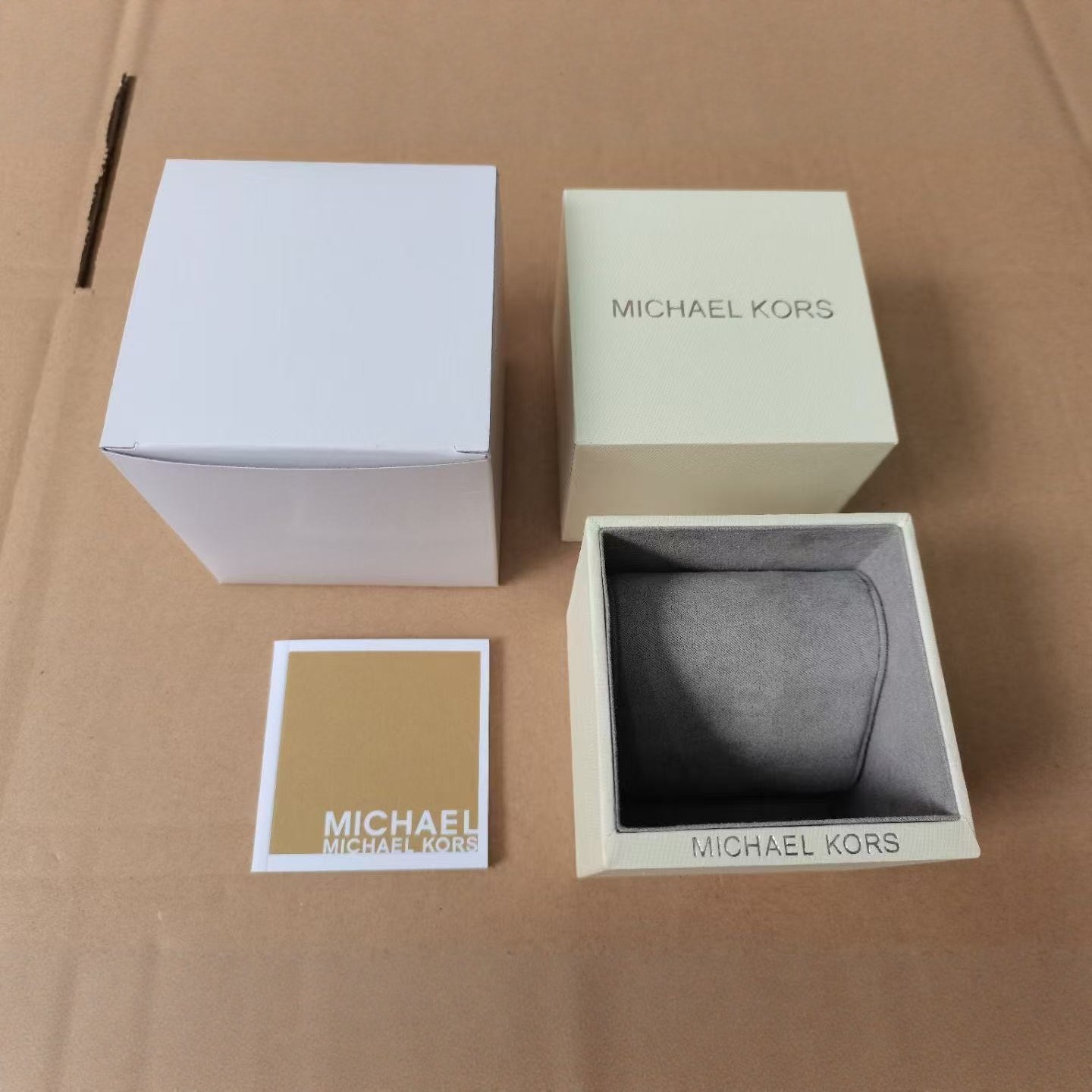 Mk Watch Box Watch Packaging Box Brand New Original Gift Box Watch Storage Box Gift Box Full Set Display Box