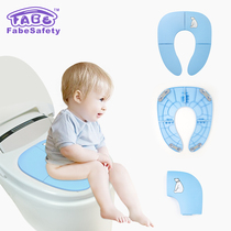 Children out travel toilet rings cushions Baby folding toilet Circle Travel portable toilet Home travel Two-use