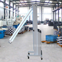 Exploits classic style mobile vertical double pipe disinfection light car Kindergarten hospital clinic UV lamp car