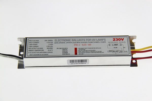 21w 21w 30w 41w ultraviolet electron stabilizer UV lamp tube rectifier
