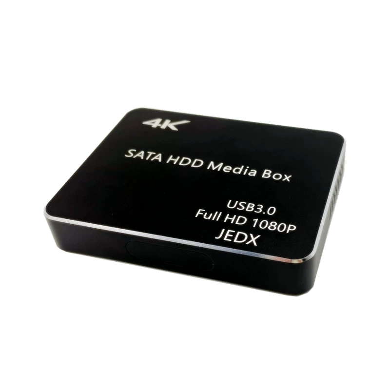 2,5-дюймовый SATA 4K Blu-ray HD проигрыватель жесткого диска, U-диск, TF-карта, видеоплеер, PPT, горизонтальный и вертикальный экран