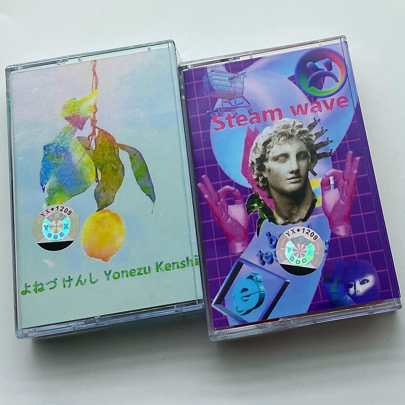 Tape Steam Wave Selected Set Kamizu Genshi Hachiya Two Discs Brand New Unassembled 