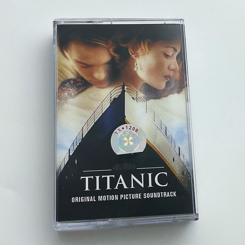 Audiotape English song Titanic Titanic film soundtrack classic nostalgia brand-new undemolished 