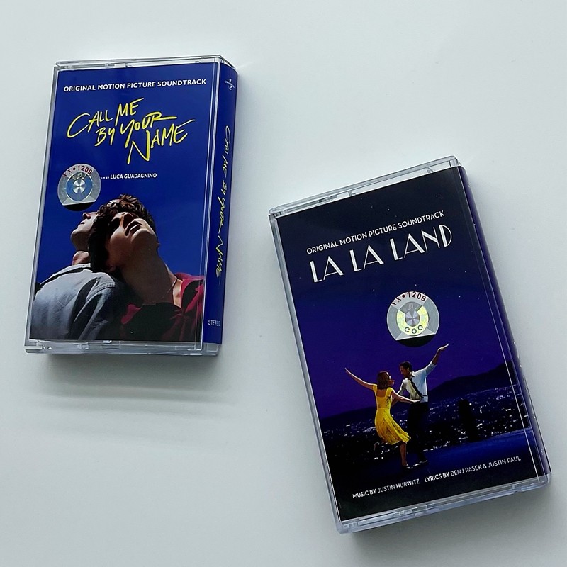 Audiotape English Call Me by Your name Gla La Land movie soundtrack with brand new undemolished