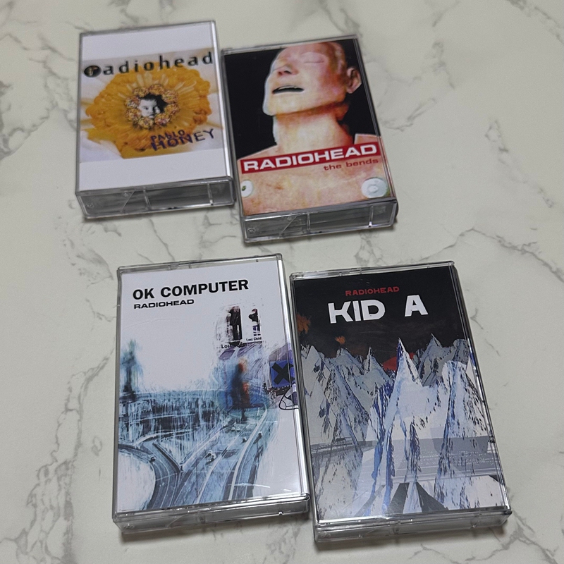 Tape Rock Band Radiohead Radio Commander with Lyrics Book, Brand New, Unopened, Free Shipping, Four Copies