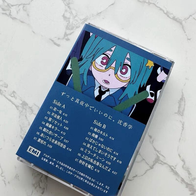 Cassette:ZUTOMAYO ACAね‌ ずっと真夜中でいいのに 3pcs/set brand new