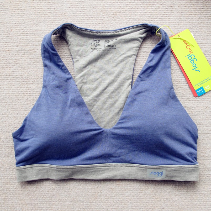 Beijing spot Japanese Triumph Sloggi seamless sports bra comfortable no steel ring breathable