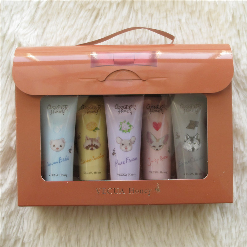 Japan vecua animal handcream suite limited to 5 packages in Beijing spot