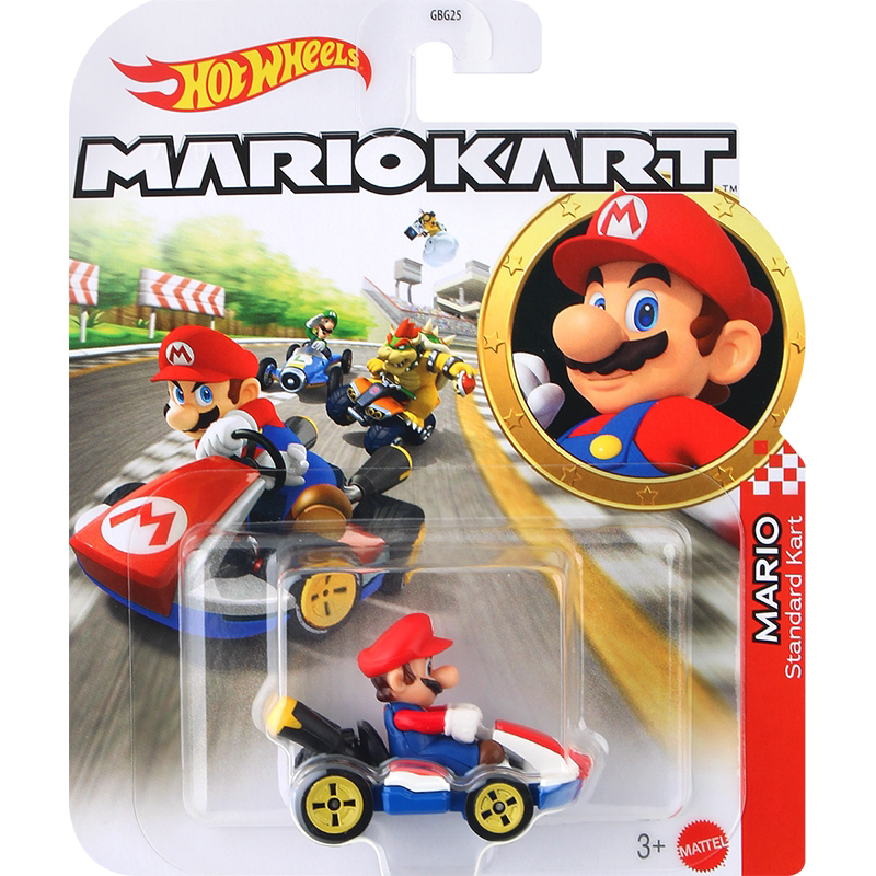 Hot Wheels Super Mario Themed Series of Cars, Children's Toys, Static Car Models, Racing Track Gifts Hot Wheels Super Mario Themed Series of Cars, Children's Toys, Static Car Models, Racing Track Gifts