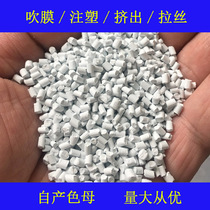 Plastic White Masterbatch PE PP PA ABS PVCPC universal porcelain white 88316C White Masterbatch