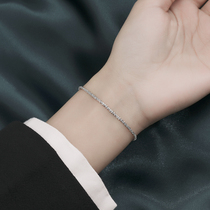 Sterling silver bracelet female summer ins niche design simple girlfriends handpieces new birthday gift girls